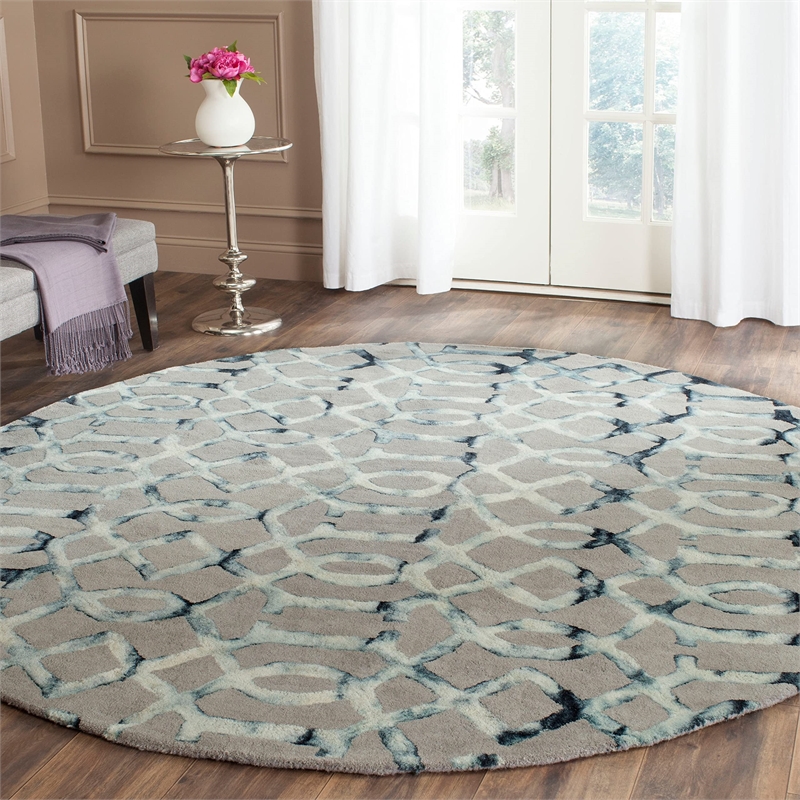 Safavieh Dip Dyed Grey Contemporary Rug - 2' x 3'