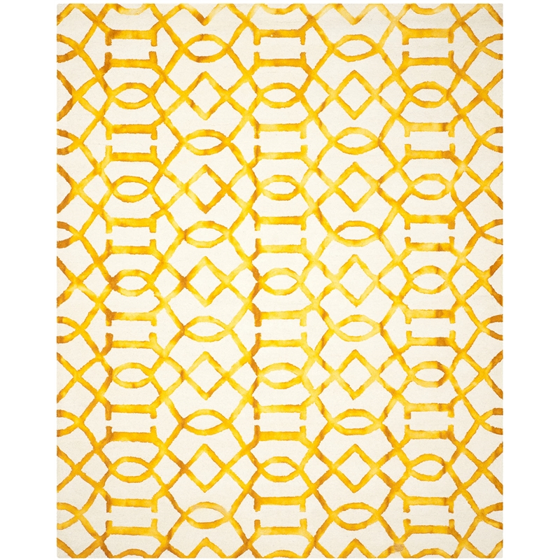 Safavieh Dip Dyed Ivory Contemporary Rug - 8' x 10'