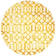 Safavieh Dip Dyed Ivory Contemporary Rug - Round 7'