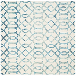 Safavieh Dip Dyed Ivory Contemporary Rug - Square 7'