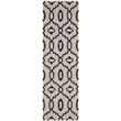 Safavieh Dhurries Ivory Contemporary Rug - Runner 2'6