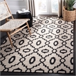 Safavieh Dhurries Chocolate Contemporary Rug - 8' x 10'