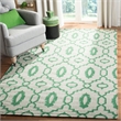 Safavieh Dhurries Chocolate Contemporary Rug - 8' x 10'