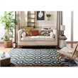 Safavieh Dhurries Chocolate Contemporary Rug - 8' x 10'