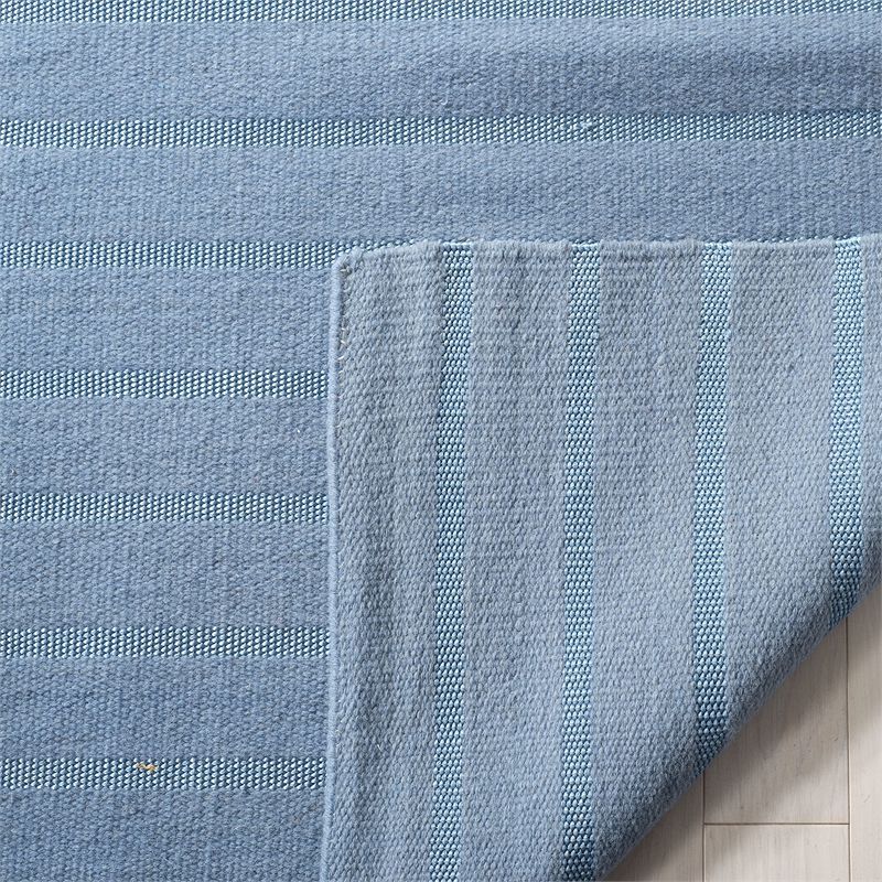 Safavieh Dhurries Blue Contemporary Rug - Runner 2'6