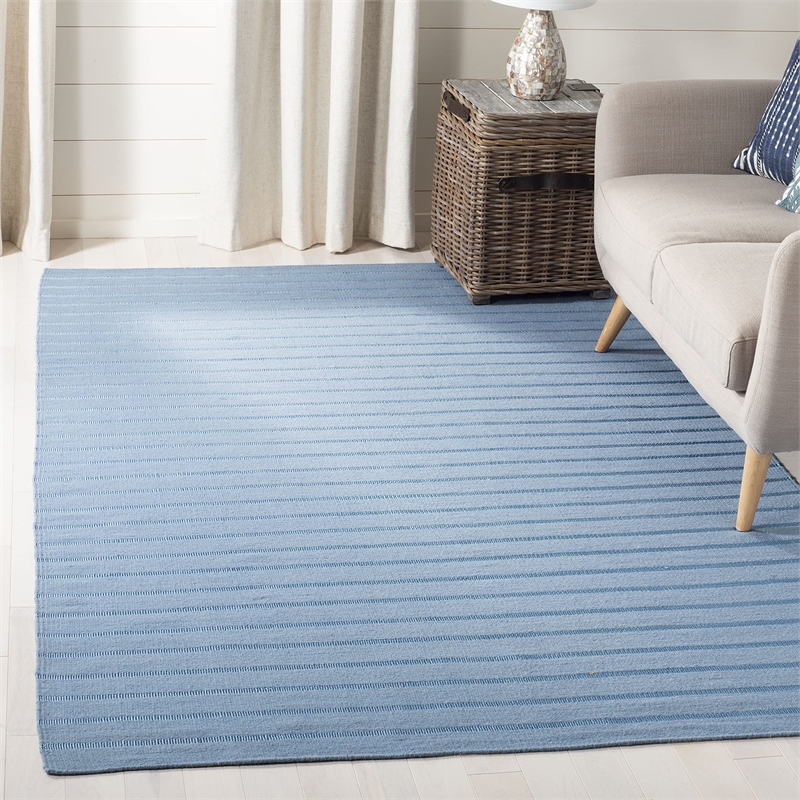 Safavieh Dhurries White Contemporary Rug - 8' x 10'