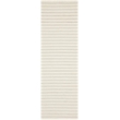 Safavieh Dhurries White Contemporary Rug - Runner 2'6