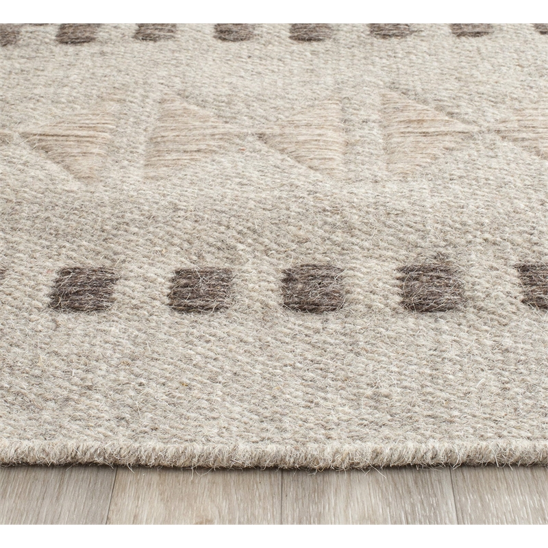 Safavieh Dhurries Natural Contemporary Rug - Runner 2'6