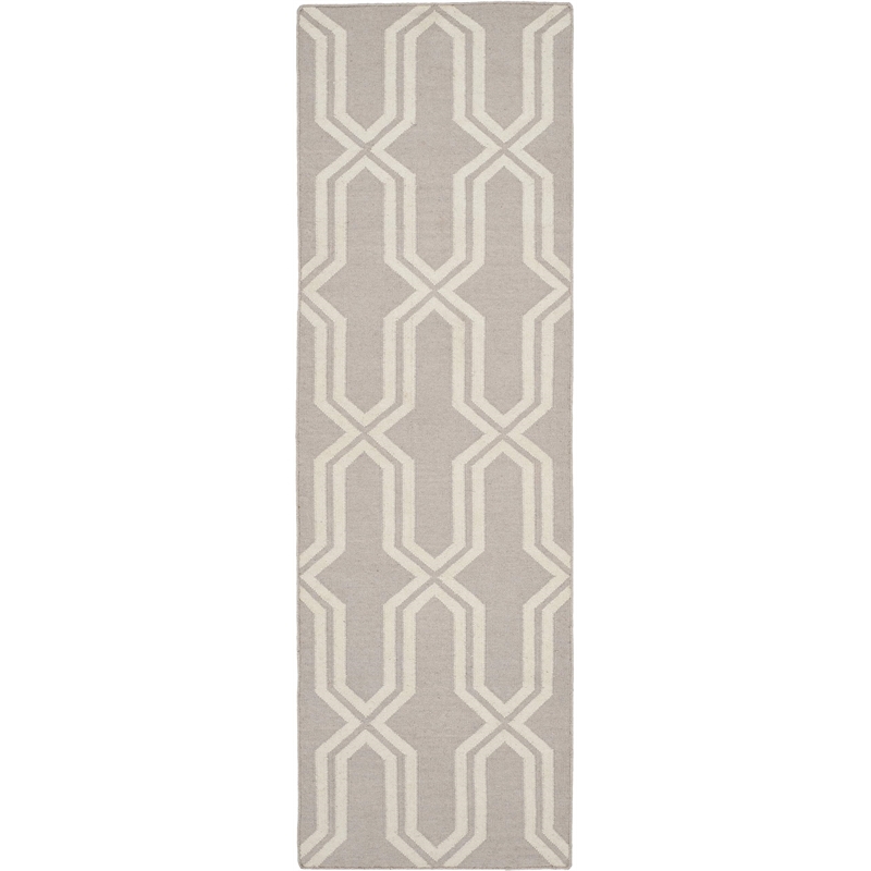 Safavieh Dhurries Light Blue Contemporary Rug - Runner 2'6