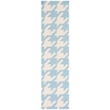 Safavieh Dhurries Black Contemporary Rug - Runner 2'6