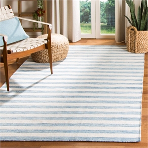Safavieh Dhurries Grey Contemporary Rug - 6' x 9'