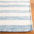 Safavieh Dhurries Grey Contemporary Rug - 6' x 9'