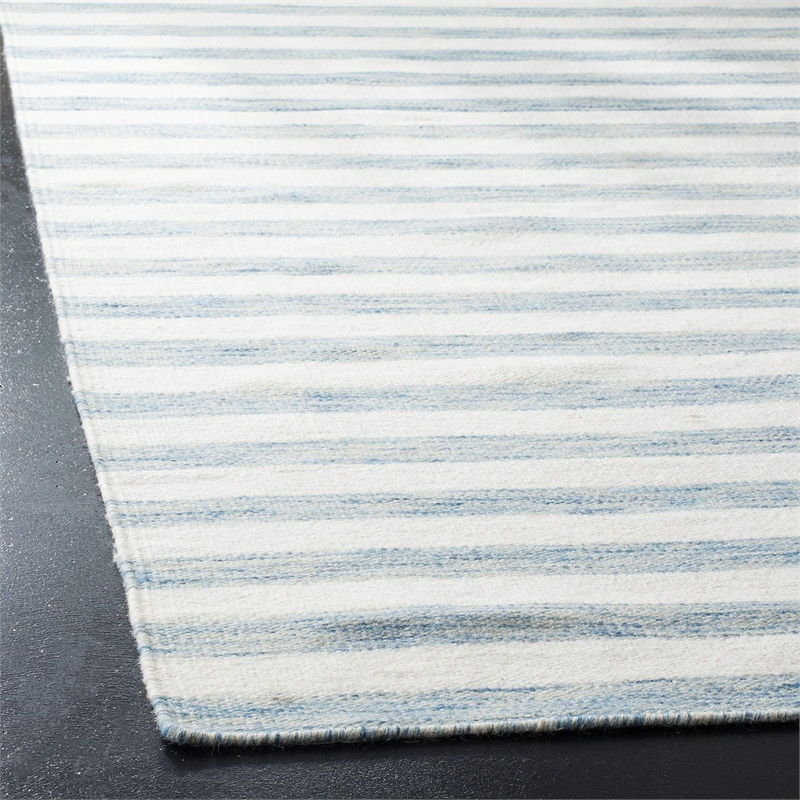 Safavieh Dhurries Grey Contemporary Rug - 8' x 10'