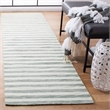 Safavieh Dhurries Grey Contemporary Rug - Runner 2'6