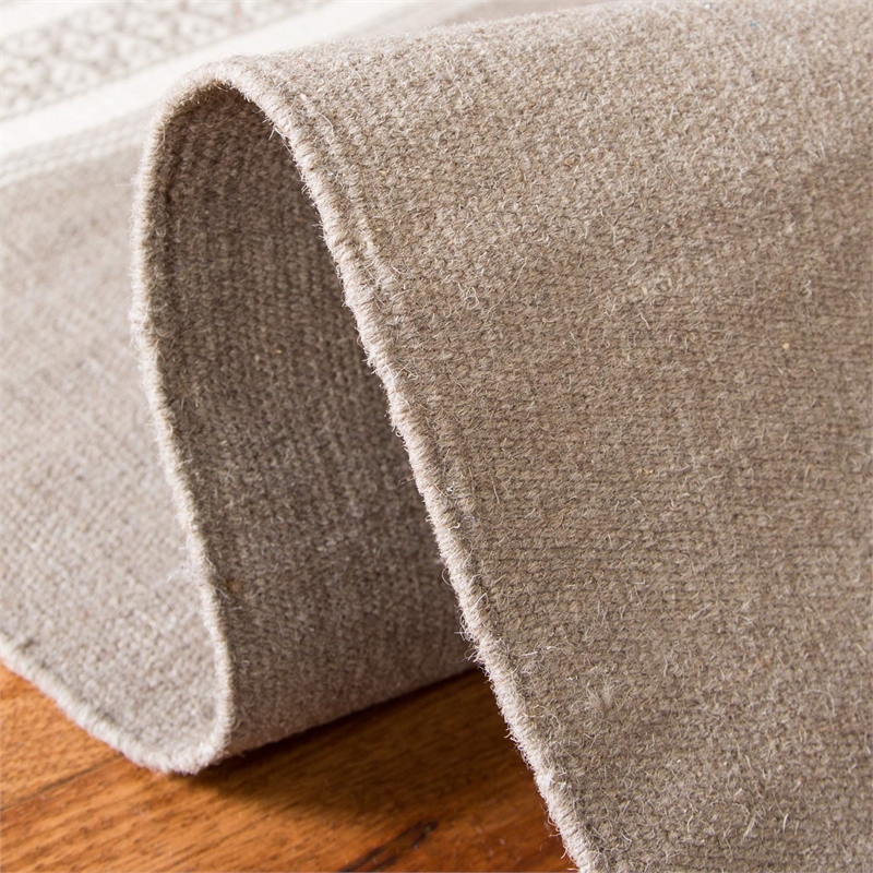 Safavieh Dhurries Light Brown Contemporary Rug - 2'6