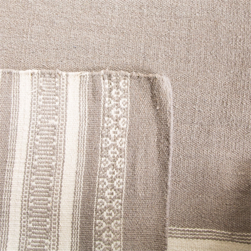 Safavieh Dhurries Light Brown Contemporary Rug - 2'6