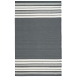 Safavieh Dhurries Dark Grey Contemporary Rug - 5' x 8'