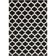 Safavieh Dhurries Black Contemporary Rug - 6' x 9'