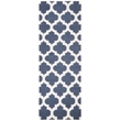 Safavieh Dhurries Blue Contemporary Rug - Runner 2'6
