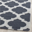 Safavieh Dhurries Blue Contemporary Rug - Runner 2'6