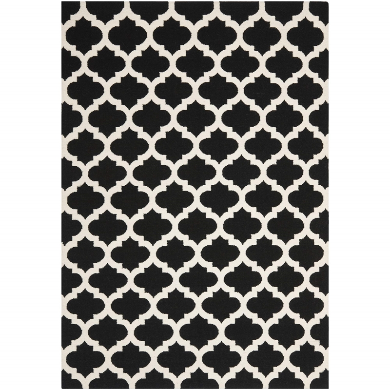 Safavieh Dhurries Blue Contemporary Rug - Runner 2'6