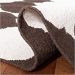 Safavieh Dhurries Brown Contemporary Rug - 5' x 8'