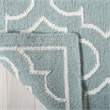 Safavieh Dhurries Blue Contemporary Rug - Runner 2'6