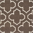 Safavieh Dhurries Brown Contemporary Rug - Runner 2'6