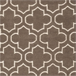 Safavieh Dhurries Brown Contemporary Rug - Square 7'