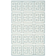 Safavieh Dhurries Blue Contemporary Rug - Runner 2'6