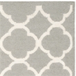 Safavieh Dhurries Grey Contemporary Rug - Runner 2'6