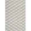 Safavieh Dhurries Silver Contemporary Rug - 5' x 8'