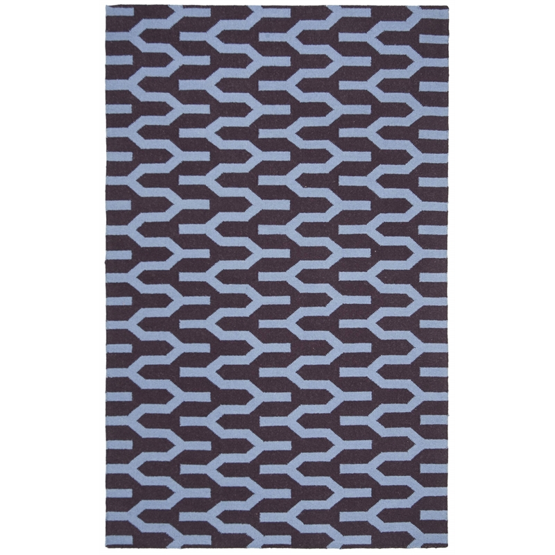 Safavieh Dhurries Purple Contemporary Rug - 5' x 8'