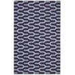 Safavieh Dhurries Purple Contemporary Rug - 6' x 9'