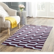 Safavieh Dhurries Purple Contemporary Rug - Runner 2'6