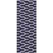 Safavieh Dhurries Purple Contemporary Rug - Runner 2'6