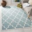 Safavieh Dhurries Light Blue Contemporary Rug - 9' x 12'