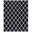 Safavieh Dhurries Black Contemporary Rug - 9' x 12'