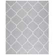 Safavieh Dhurries Grey Contemporary Rug - 8' x 10'