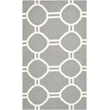 Safavieh Dhurries Grey Contemporary Rug - 3' x 5'