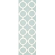 Safavieh Dhurries Light Blue Contemporary Rug - 8' x 10'