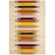 Safavieh Dhurries Beige Contemporary Rug - 6' x 9'