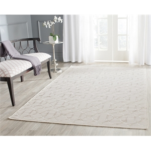 Safavieh Dhurries Beige Contemporary Rug - 4' x 6'
