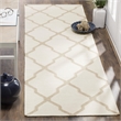 Safavieh Dhurries Ivory Contemporary Rug - 2'6