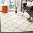 Safavieh Dhurries Ivory Contemporary Rug - 4' x 6'