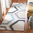 Safavieh Dhurries Ivory Contemporary Rug - 2'6