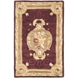 Safavieh Empire Dark Red Traditional Rug - Half Moon 2'6