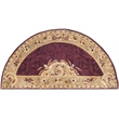 Safavieh Empire Dark Red Traditional Rug - Half Moon 2'6