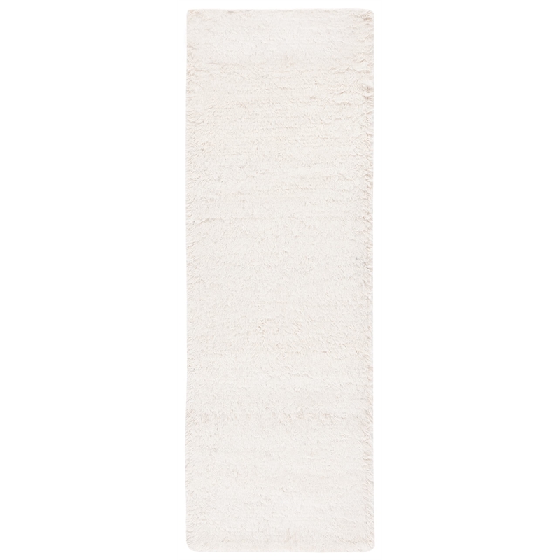 Safavieh Flokati Ivory Shag Rug - Runner 2'3