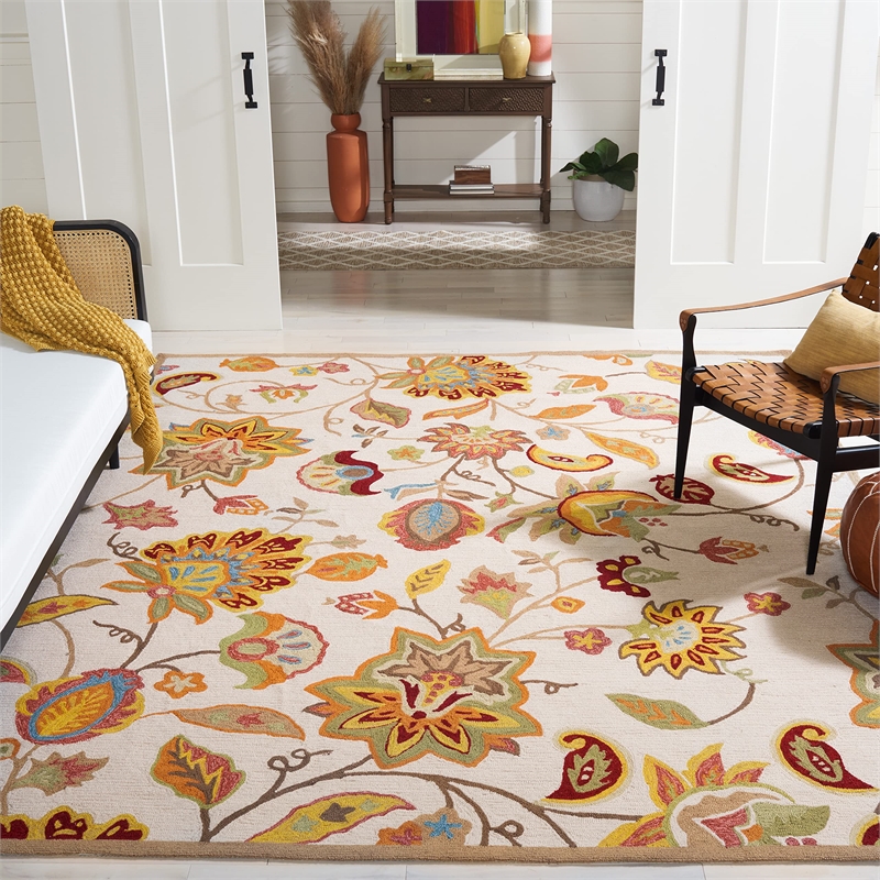 Safavieh Four Seasons Ivory Indoor Rug - 8' x 10'